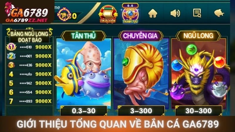 Giới thiệu tổng quan về Bắn Cá Ga6789