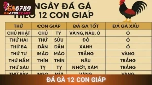 Đá Gà 12 Con Giáp