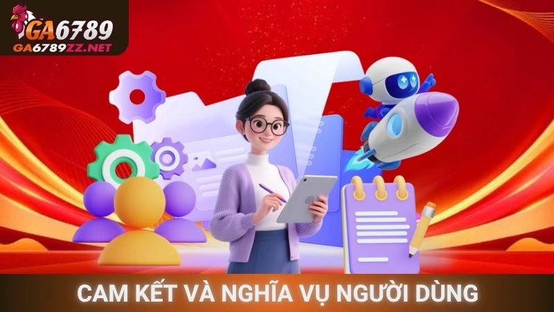 Cam kết và nghĩa vụ người dùng