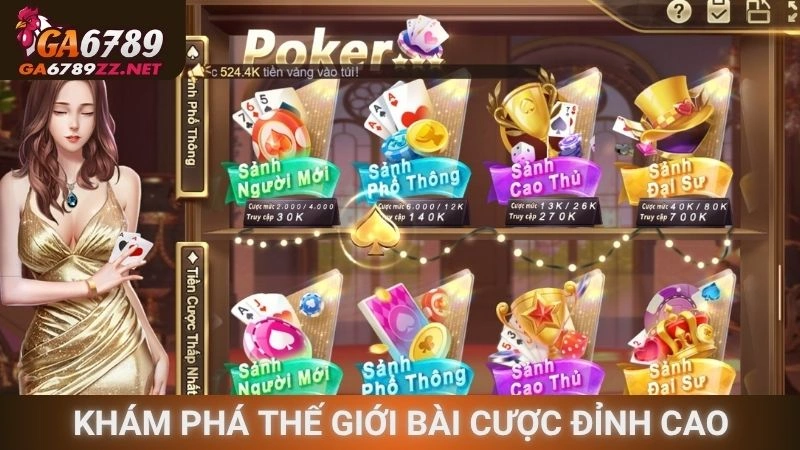 Khám phá thế giới bài cược đỉnh cao