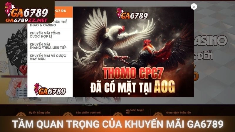 Tầm quan trọng của khuyến mãi Ga6789
