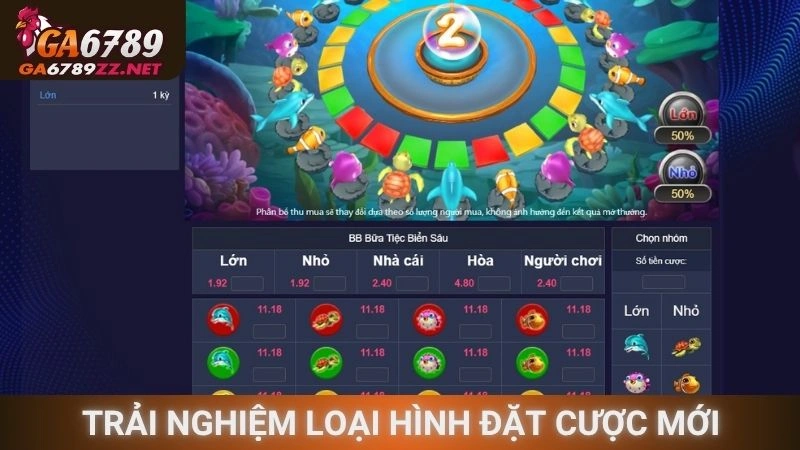 Trải nghiệm loại hình đặt cược mới tại Ga6789